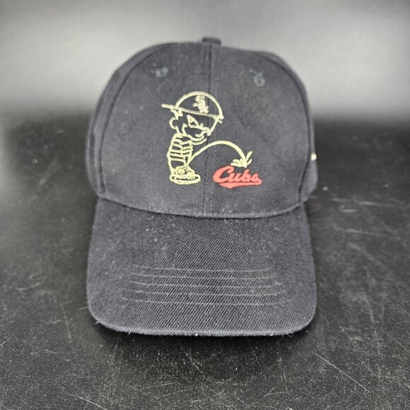 Chicago White Sox Hat Cap Strap Back MLB Baseball Mens Embroidered Cubs Rival - Picture 1 of 9